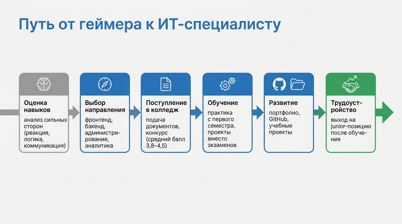 Путь от геймера к ИТспециалисту